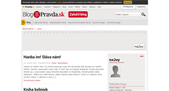 Desktop Screenshot of na2sy.blog.pravda.sk