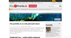 Desktop Screenshot of kormidlo.blog.pravda.sk