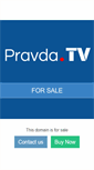 Mobile Screenshot of pravda.tv