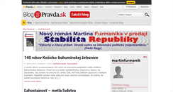 Desktop Screenshot of martinfurmanik.blog.pravda.sk