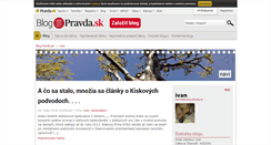 Desktop Screenshot of ivan1960.blog.pravda.sk