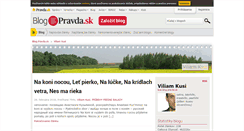 Desktop Screenshot of kusi.blog.pravda.sk